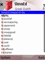SlovoEd Compact Greek-Dutch dictionary for S60