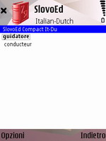 SlovoEd Compact Dutch-Italian & Italian-Dutch dictionary for S60