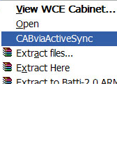 CABviaActiveSync