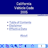 California Vehicle Code 2005 PPC