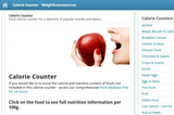 Calorie Counter Info