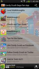 Candy Crush Saga Fan App