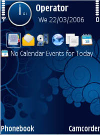 Carbon Blue Theme