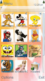 cartoon characters