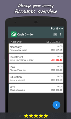 CashDivider - Money Management - Personal Finance