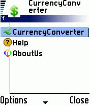 Currency Converter for Symbian