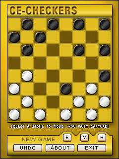 CE Checkers  ( Puzzle  Board Game )
