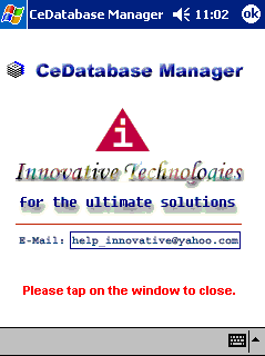 CeDatabase Manager