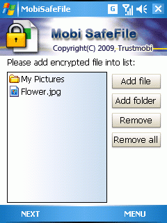 MobiSafeFile (Now 50% off)