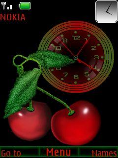 Cherry Clock
