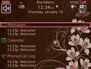 Blackberry Javelin TODAY Theme: Cherry Blossoms