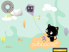 chococat with clock