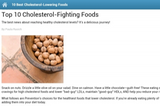 Cholesterol Lowering Foods
