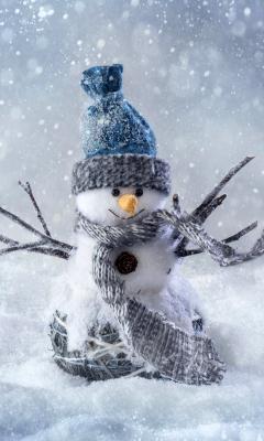 Christmas Snowman Live Wallpaper 2