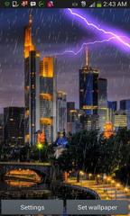 City Lightning Storm LWP