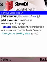 SlovoEd Classic English explanatory dictionary for S60