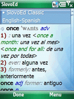 SlovoEd Classic English-Spanish & Spanish-English dictionary