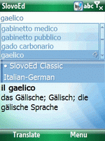 SlovoEd Classic German-Italian & Italian-German dictionary