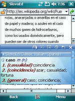 SlovoEd Classic Italian-Spanish & Spanish-Italian dictionary for Windows Mobile