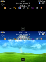 Executive Clear Theme for the Blackberry Bold (Part of the Executive Theme Series)