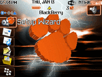 8100 Blackberry ZEN Theme: Clemson Tigers