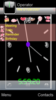 clock animated
