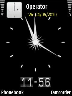 Clock-animated