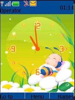 Clock - Bee