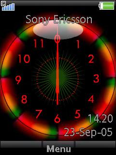 Colourful Clock