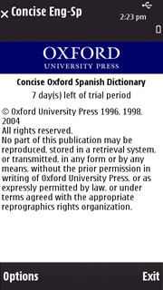 MSDict Concise Oxford Spanish Dictionary