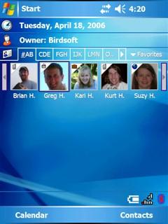 Contact - ing - Today Screen Photo Contacts