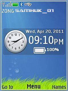 Cool Vista Clock
