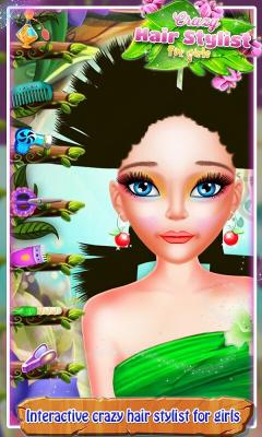 Crazy Hair Stylist For Girls games