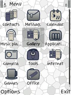 Crazzy White Icons