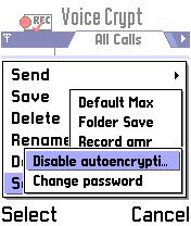 Voice Recorder with Encryption