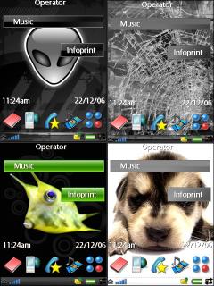 Another 5 high quality UIQ3 themes for P990 , W950 , M600 , and P1