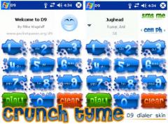 Crunch Tyme Skin (for D9 Pocket PC dialler)