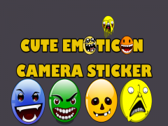Cute Emoticon Camera Sticker