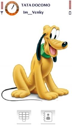 Cute Pluto By Venky