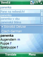 German Talking SlovoEd Deluxe Czech-German & German-Czech dictionary