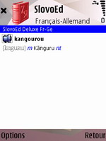 Talking SlovoEd Deluxe French-German & German-French dictionary for S60