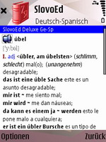 Talking SlovoEd Deluxe German-Spanish & Spanish-German dictionary for S60