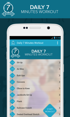 Daily 7 Minutes Workout