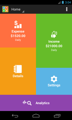 Daily Income Expense Manager