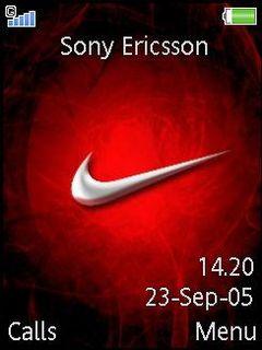 Dark Red Nike