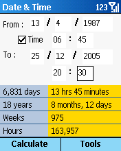 Date Time Calculator