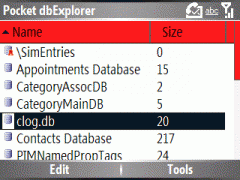Pocket dbExplorer