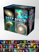 Deep Space Theme and Wallpaper Pack