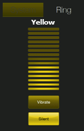 dega's coloured HTC Volume Control (yellow)