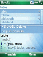 Talking SlovoEd Deluxe English-Spanish & Spanish-English dictionary